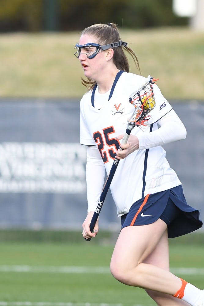 Freshman midfielder Sammy Mueller helped lead Virginia to a close win against Richmond with her team-leading six goals.&nbsp;