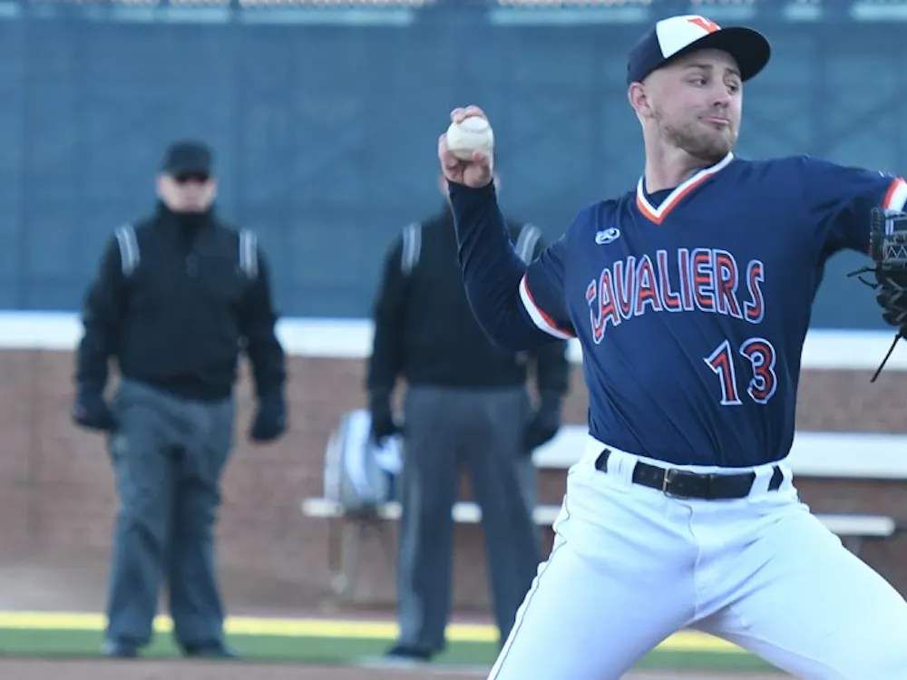 Senior reliever Alec Bettinger pitched six innings of relief in Virginia's 11-2 win Saturday. 