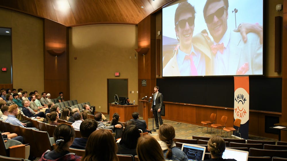The event — held as the fifth anniversary of Otto’s death nears — was hosted by Think Again, a faculty-led program within the College of Arts and Sciences that promotes free speech and open discussion.