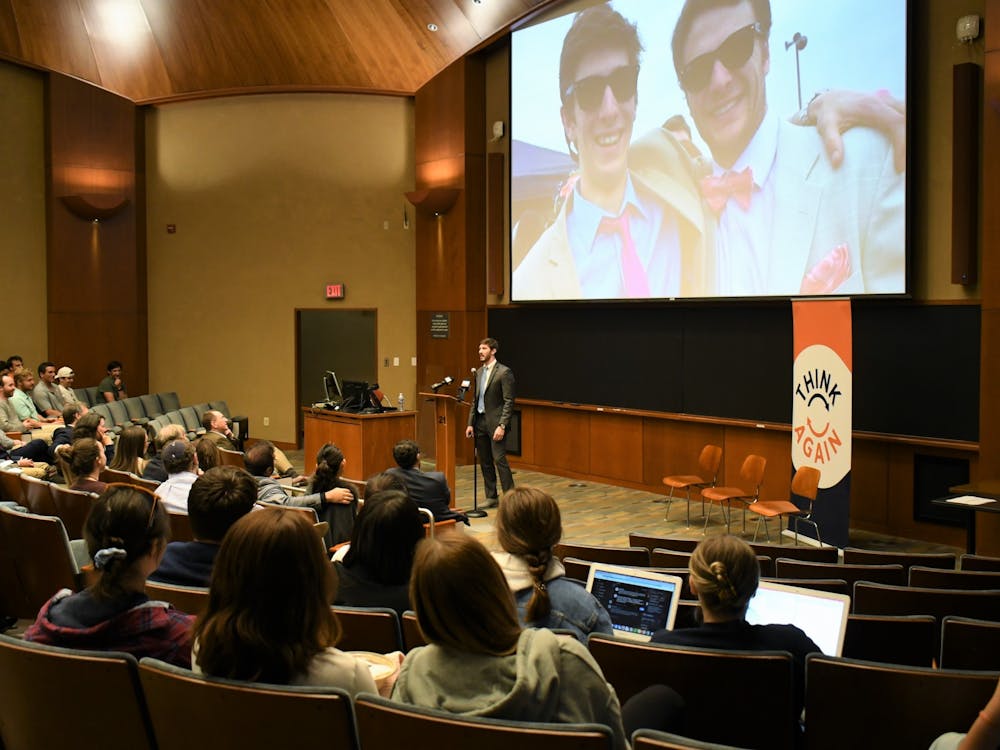 The event — held as the fifth anniversary of Otto’s death nears — was hosted by Think Again, a faculty-led program within the College of Arts and Sciences that promotes free speech and open discussion.