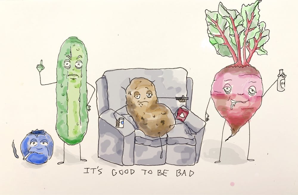 Fourth-year College student Haley Edmonds developed the concept of Bad Vegan in an effort to destigmatize the concept of veganism.&nbsp;