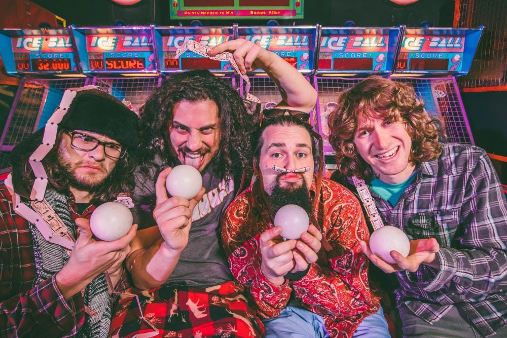 <p>Funk-jam band Pigeons Playing Ping Pong brought their musical wizardry to The Jefferson Theater Jan. 30.</p>