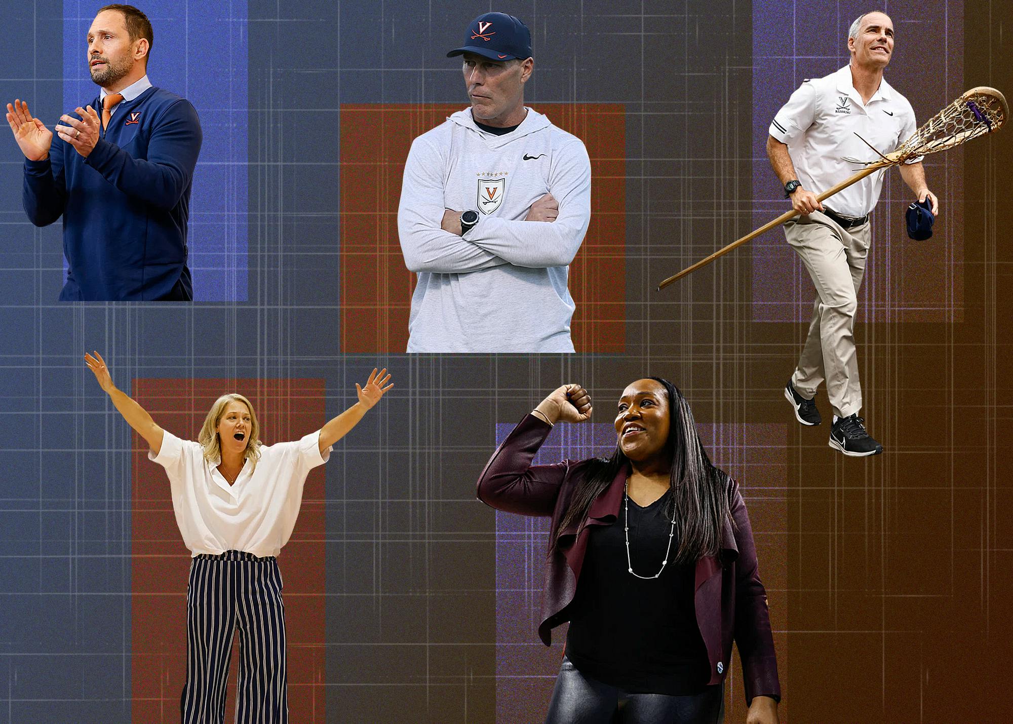 The sidelines are filled with interesting personalities.