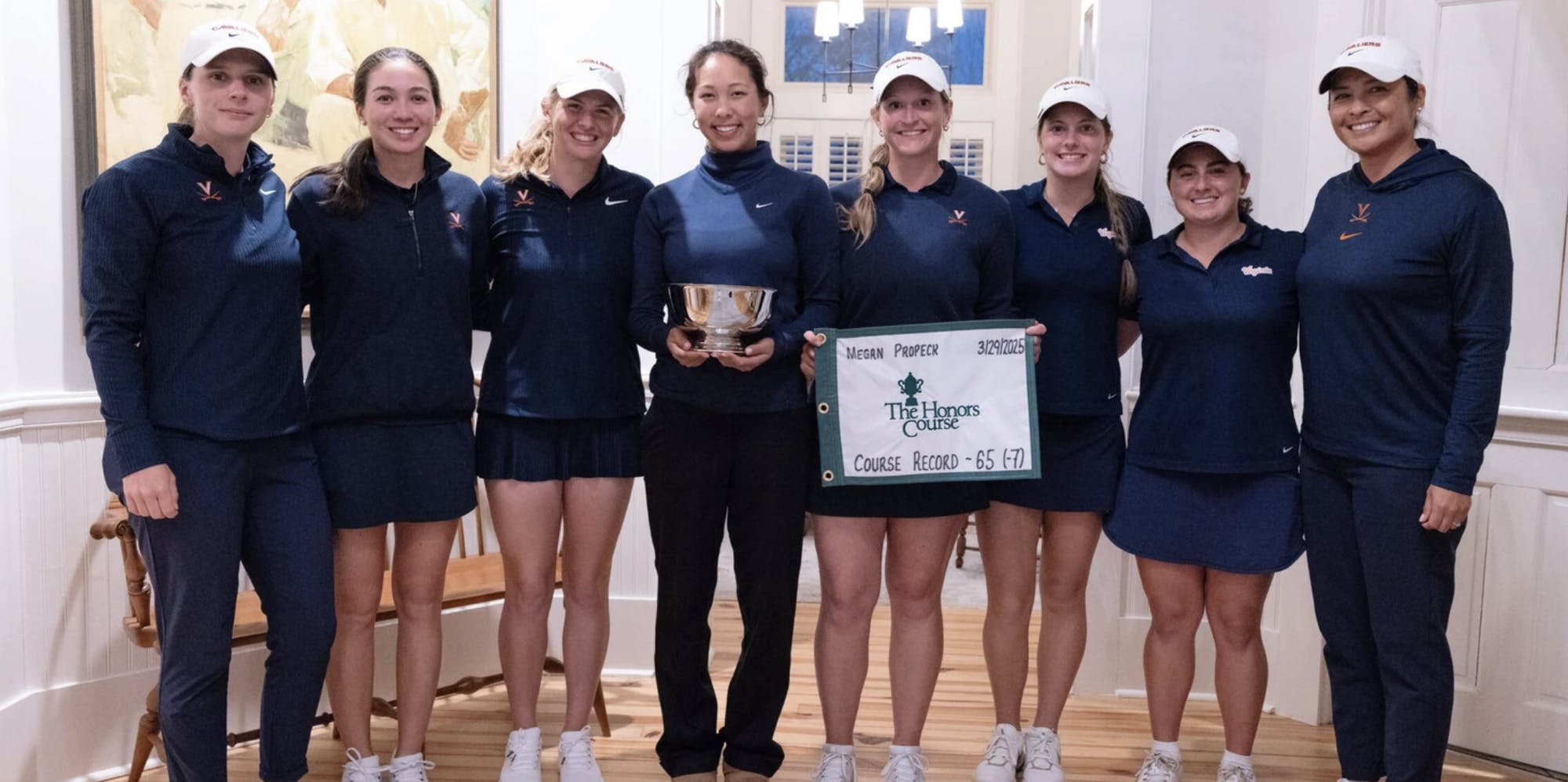 Virginia staged a massive comeback after a poor first round.