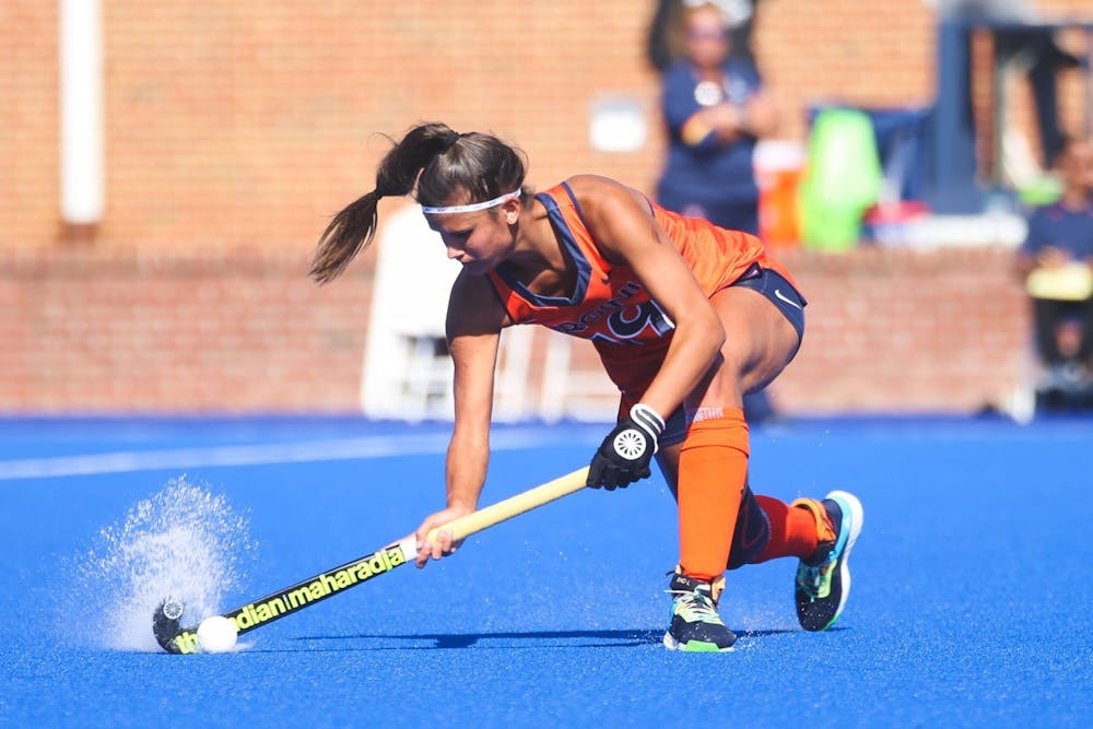 <p>Senior back Amber Ezechiels — who leads the Cavaliers with seven goals this season — will look to defeat North Carolina for the first time in her illustrious Virginia career.&nbsp;</p>