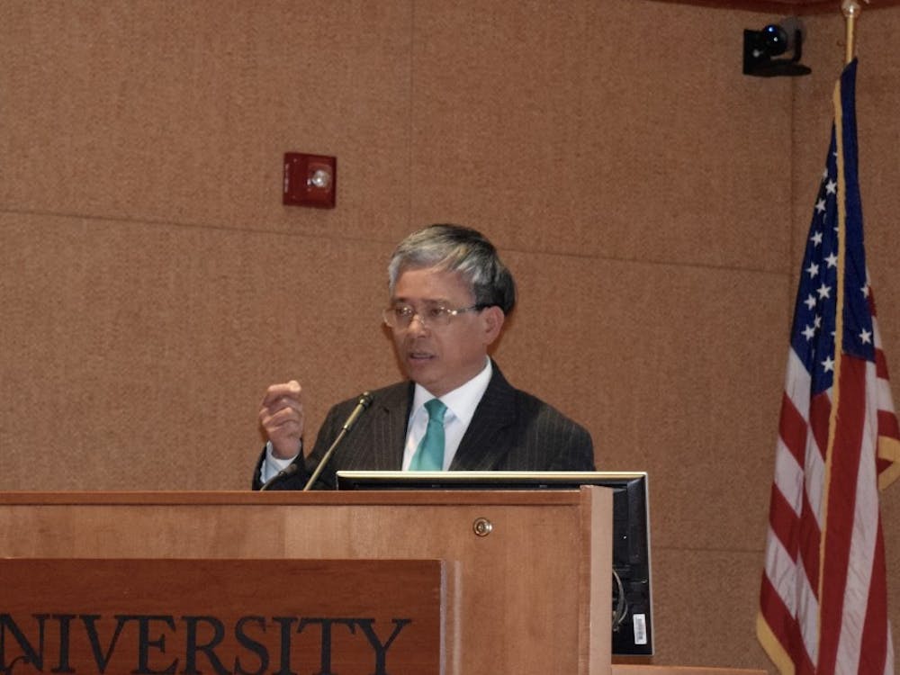 The ambassador spoke at length on the current state of relations between Vietnam and the United States, which he consistently referred to as a “comprehensive partnership.”