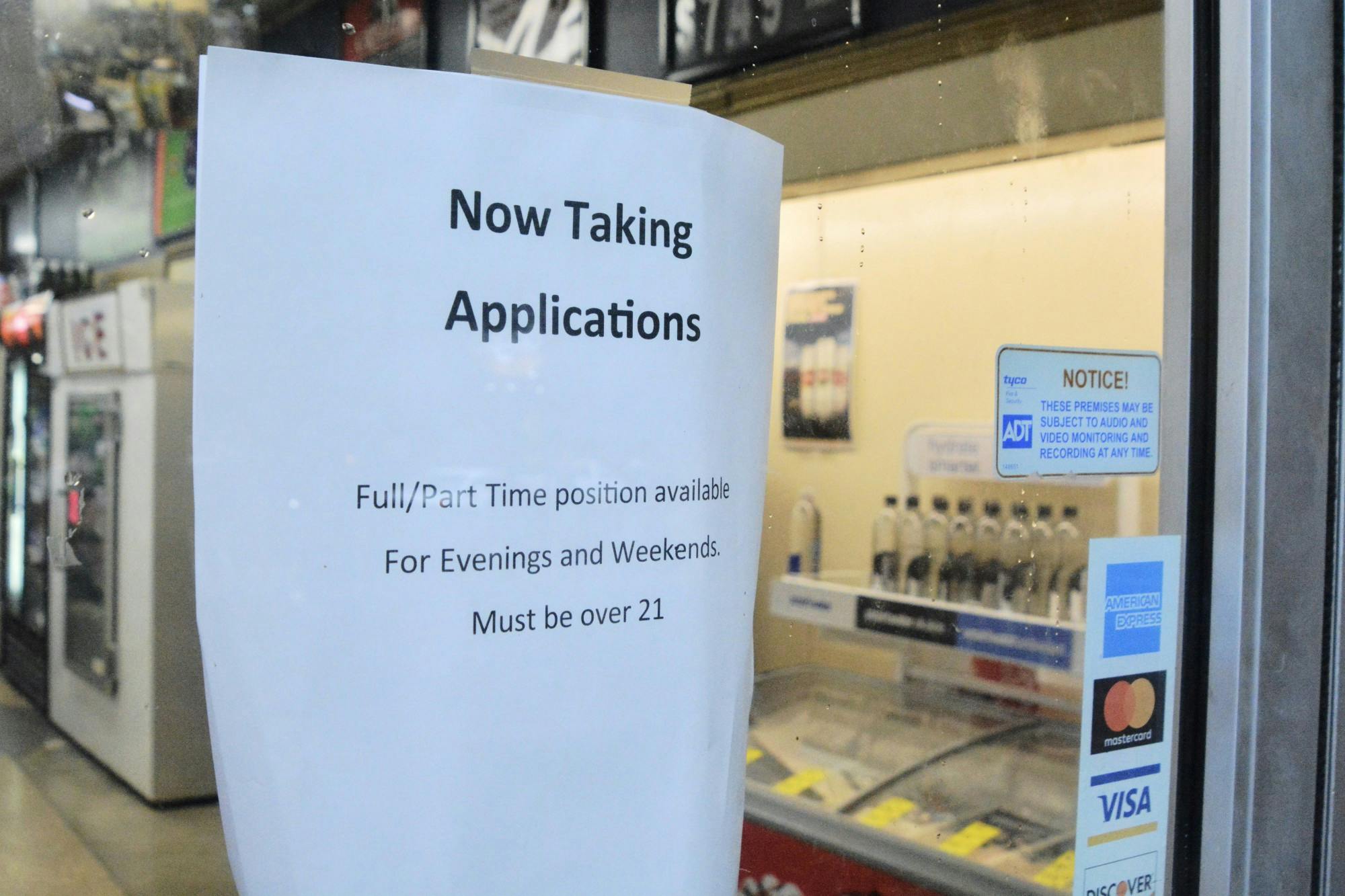 Many restaurants and stores on the Corner are facing a shortage of employees, which has resulted in current employees working long hours.&nbsp;