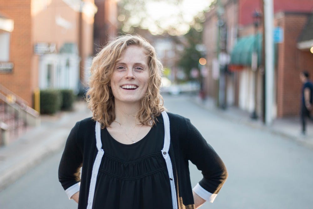 <p>Third-year Commerce student Kate McGinn is a Resident Advisor and the programs director of HackCville, a student entrepreneurship center.</p>