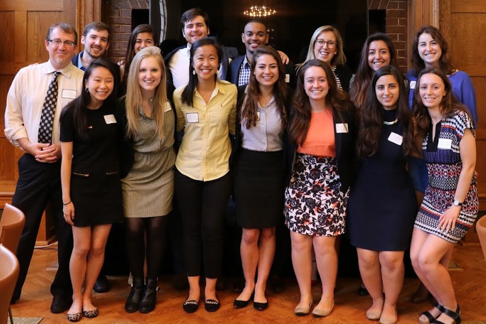 <p>The philanthropy class awarded&nbsp;$37,500 to four non-profit organizations.</p>