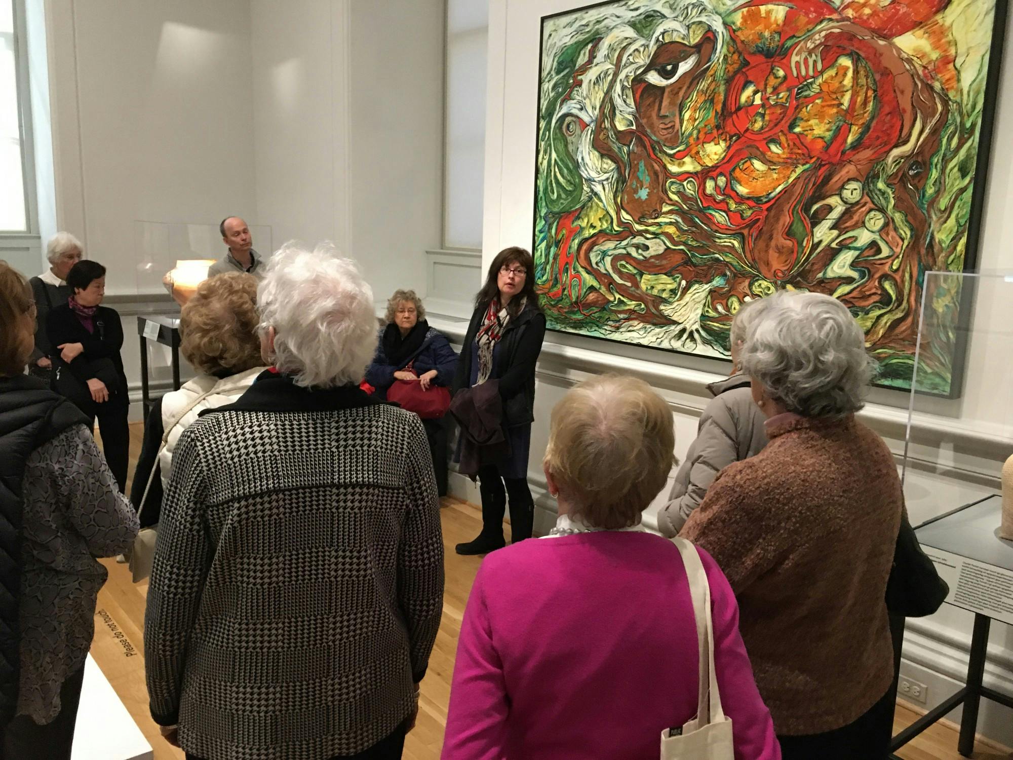 Dr Adriana Green visited Charlottesville to generate interest and support for the exhibit "Hearts of Our People" currently on display at the Smithsonian Renwick Gallery.&nbsp;