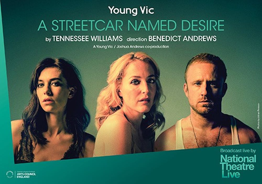 The Paramount Theater screened the London National Theatre’s production of Tennessee Williams’s classic “A Streetcar Named Desire,” Sunday, Sept. 28.