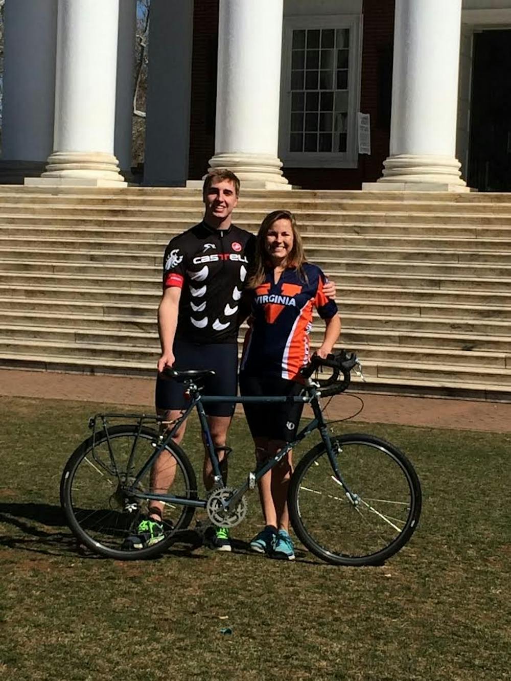 	<p>Third-year College student Megan Bentzin and second-year College student Isaac Mackey plan to bike from Texas to Alaska this summer to raise money for World Bicycle Relief. </p>