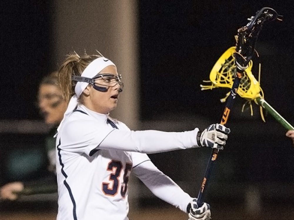 Senior attacker Kelly Boyd netted a pair of goals en route to No. 14 Virginia's 10-9 victory at No. 5 Louisville. The Cavaliers trailed 2-0 early, but Boyd responded with two of the next three scores to spark a run. 