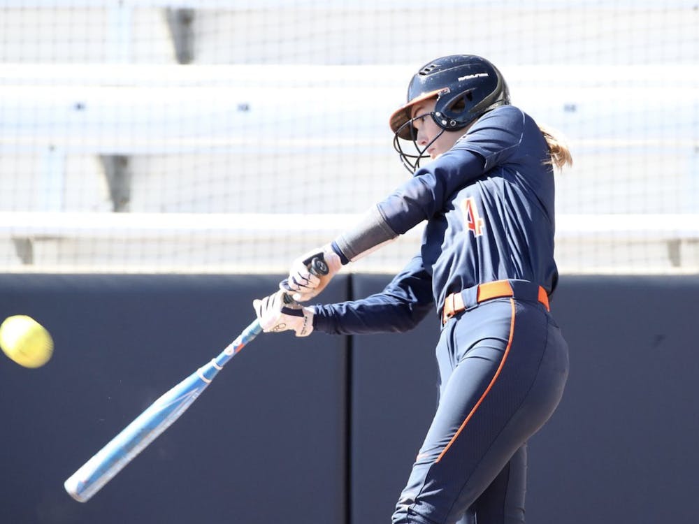 Junior outfielder Tori Gilbert exploded this weekend, scoring two runs, two RBI and a home run across all four games.