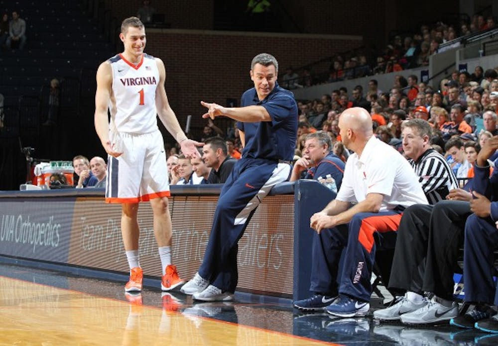 <p>Junior forward Austin Nichols' suspension is one of many offseason distractions casting a shadow over Virginia's season opener.&nbsp;</p>