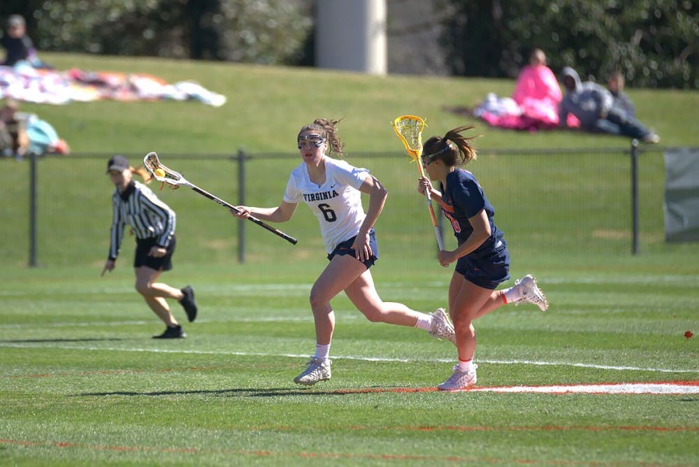 Junior attacker Avery Shoemaker scored a team-high four goals in the contest against Boston College.&nbsp;