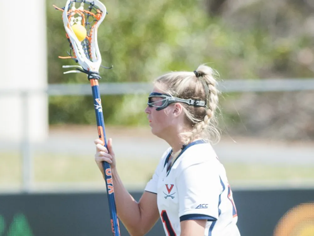 Senior attacker Besser Dyson chipped in a hat trick to help lead the Cavaliers to victory over James Madison. 