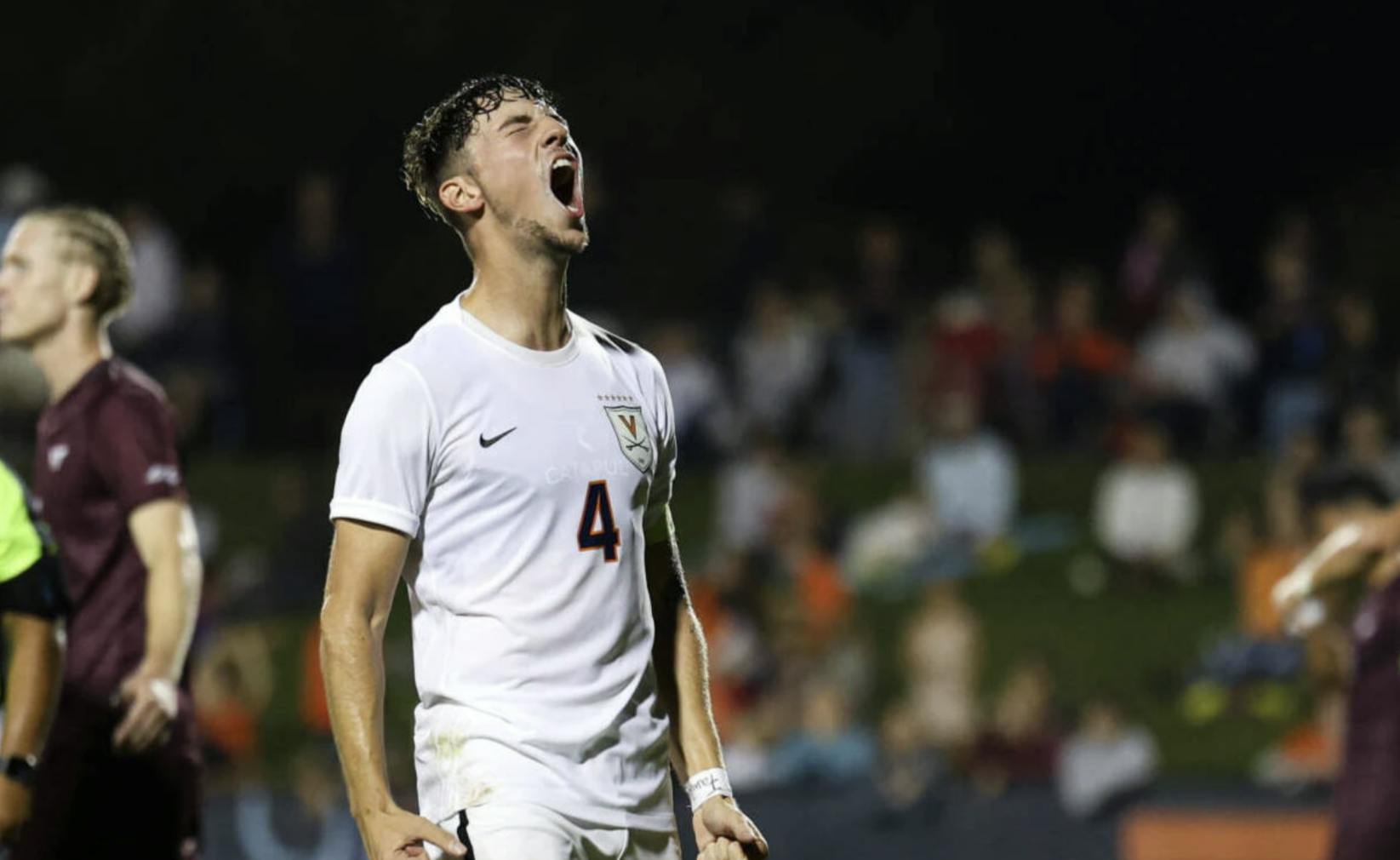 Paul Wiese provided the assist to Triton Beauvois for Virginia's first goal.