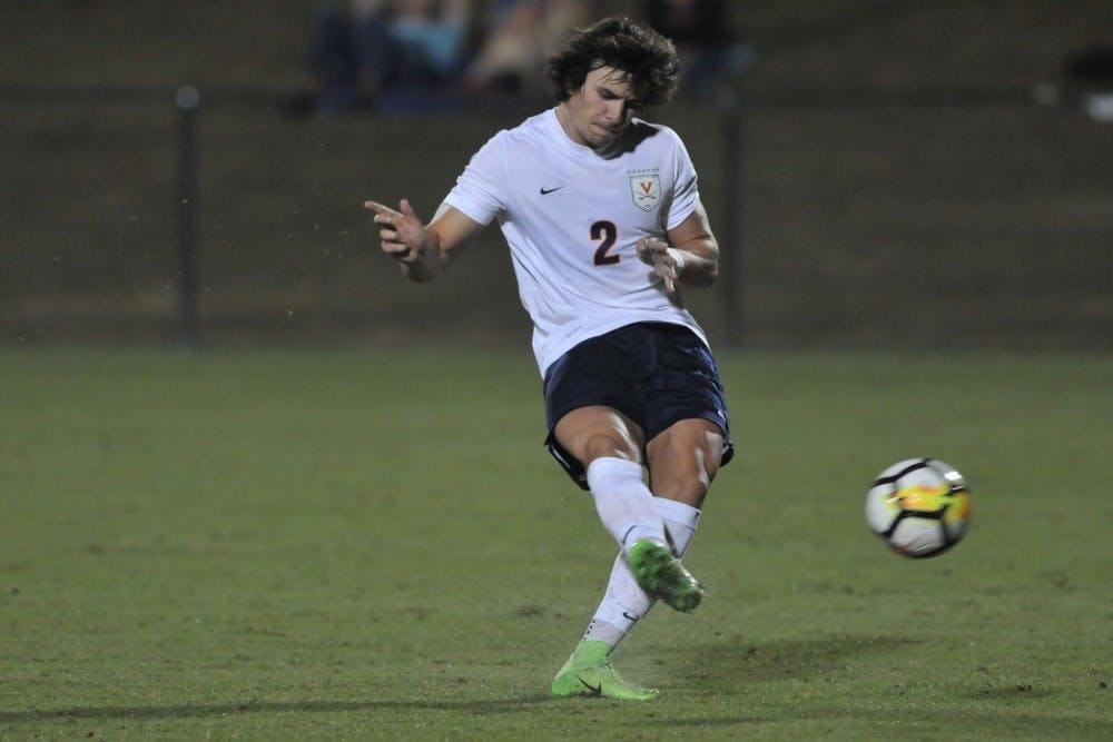 Junior defender Sergi Nus scored Virginia's lone goal in the tight contest against Boston College.