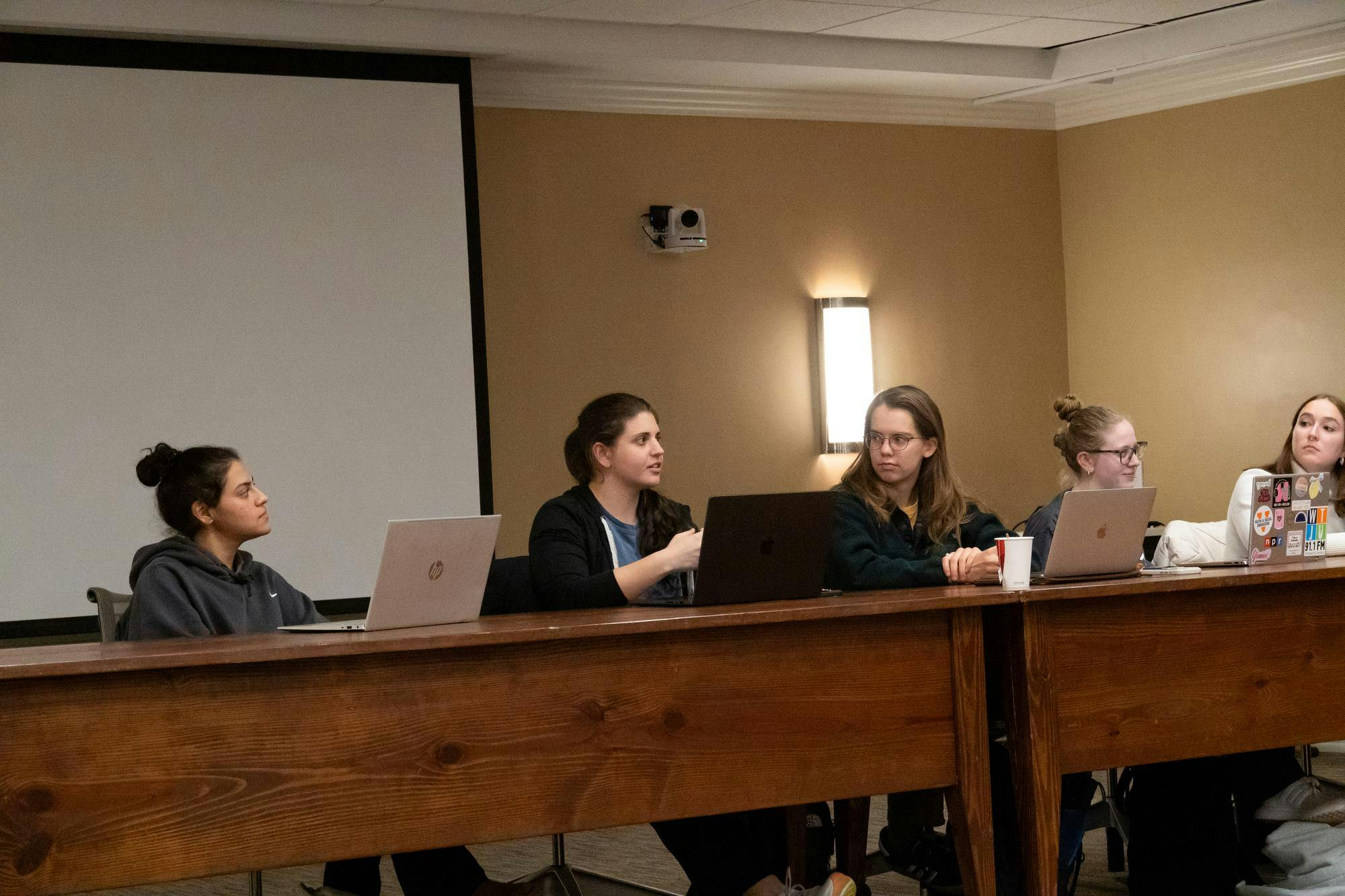 Committee members provided updates on ongoing investigations, upcoming sanction hearings, and Honor Week events.