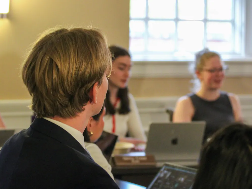 Honor meeting, photographed April 5, 2026.