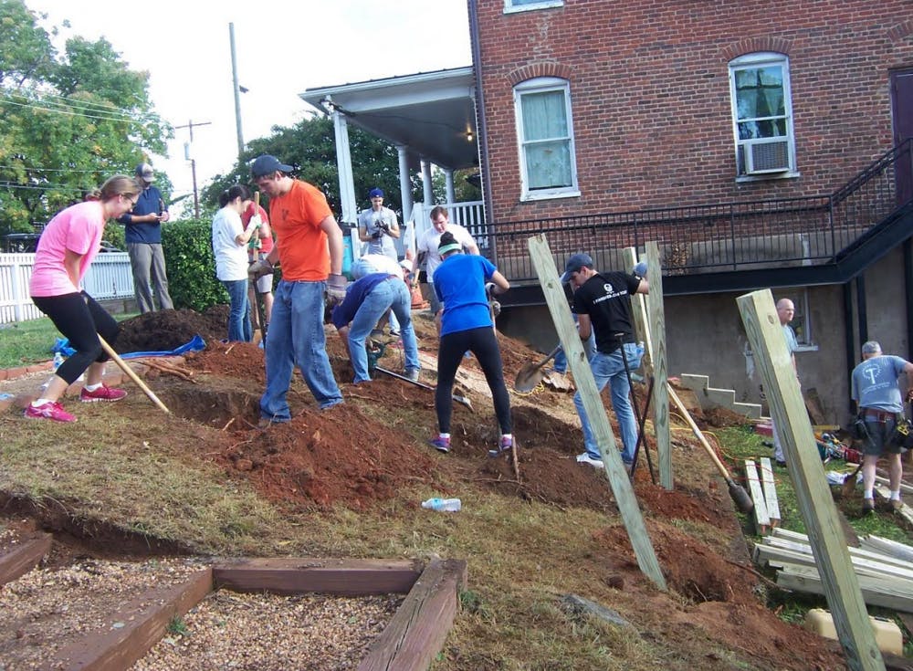 Throughout the work day, students are able to interact with their classmates in a different environment while participating in the betterment of their community.