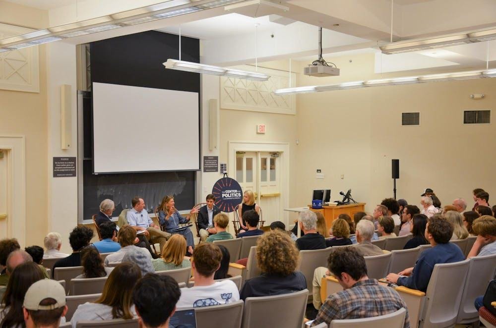 杰弗逊学会活动现场 摄于10月7日 照片来源