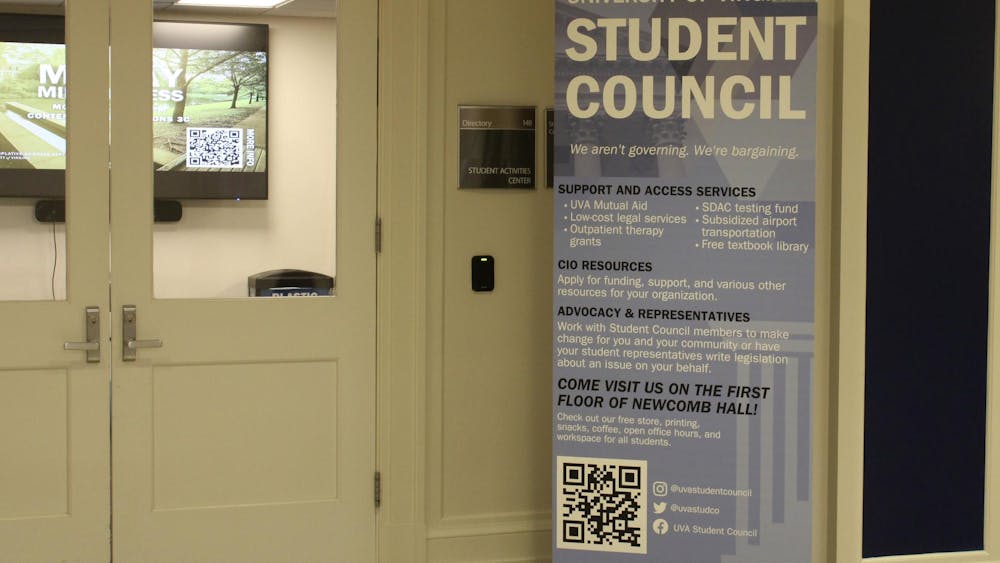 Student Council office housed in Newcomb, photographed Sep. 23