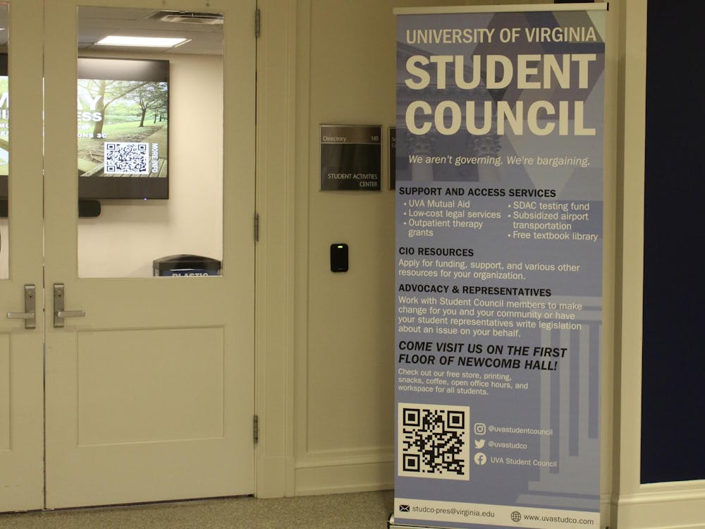Student Council office housed in Newcomb, photographed Sep. 23