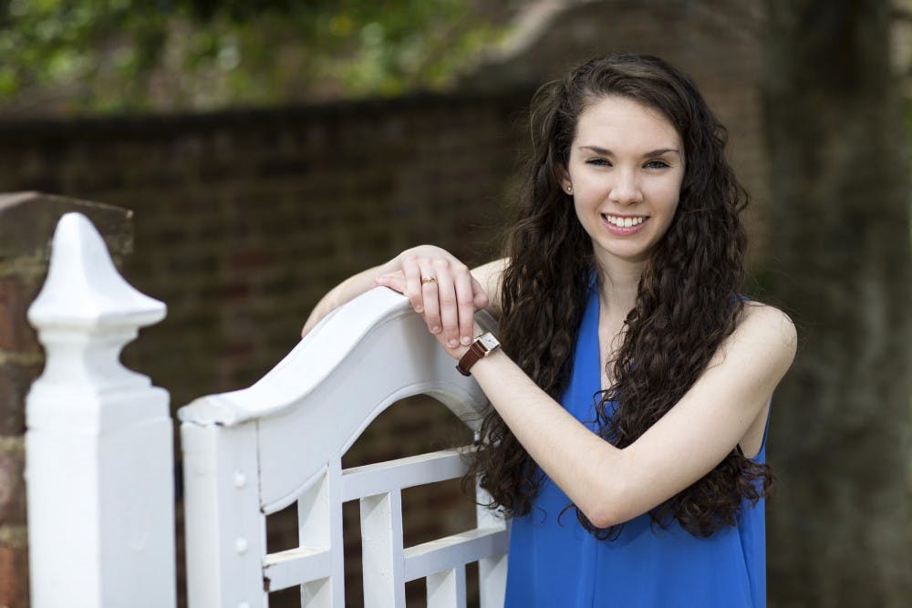 Third-year Engineering student Catherine Henry said she was honored and excited to receive of the scholarship.