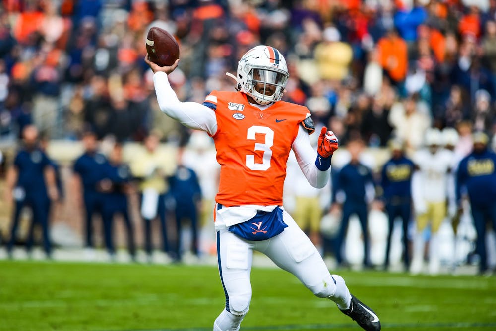 <p>If Bryce Perkins plays like his usual self, Virginia should have no problem getting past Liberty.</p>
