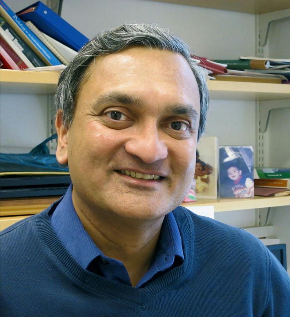 <p>Dr. Mani S. Mahadevan was part of the team that first discovered the gene that causes myopic muscular dystrophy, and is now working on a treatment. </p>