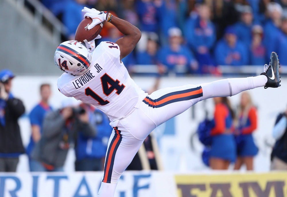 Senior wide receiver Andre Levrone starred with 141 yards and two touchdowns on five receptions.&nbsp;