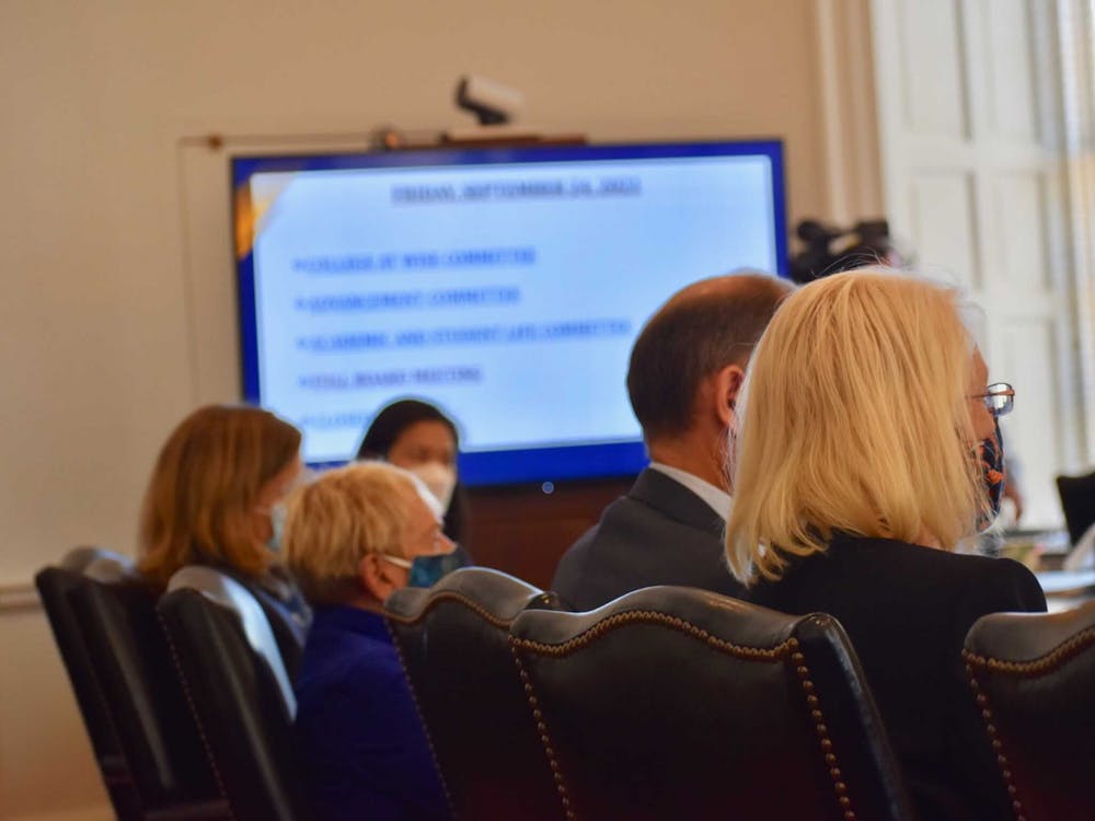 Discussion was mainly focused on the University's 2022 Major Capital Plan 