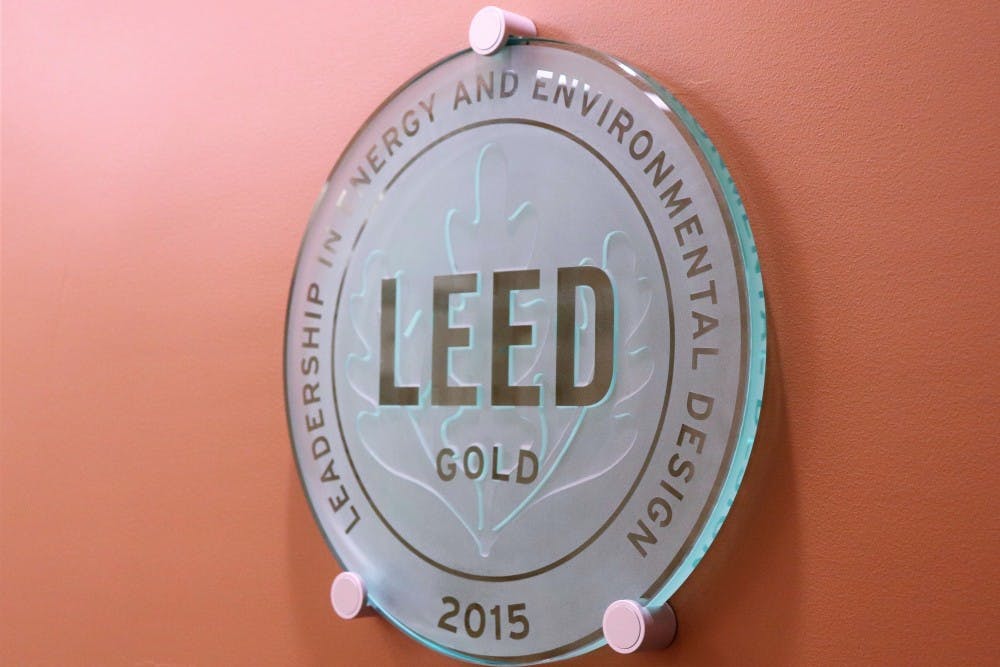 The funds from the grant will be used to subsidize test preparation materials, tutoring and exam fees for students taking the LEED Green Associate Exam, a credential which denotes basic knowledge of green design, construction and operations.&nbsp;