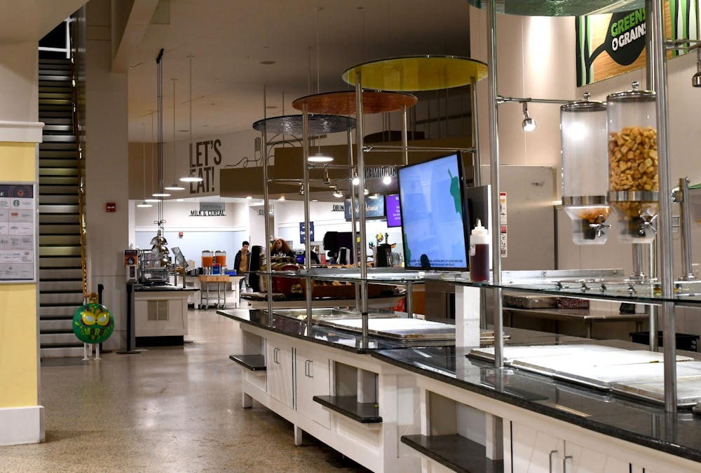 Observatory Hill Dining Hall, photographed Feb. 18.