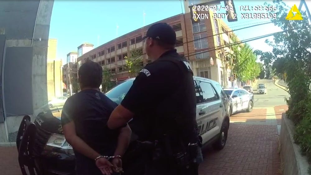 City officials released body camera footage of the arrest after a video surfaced showing a CPD officer throwing a man to the ground during an arrest.