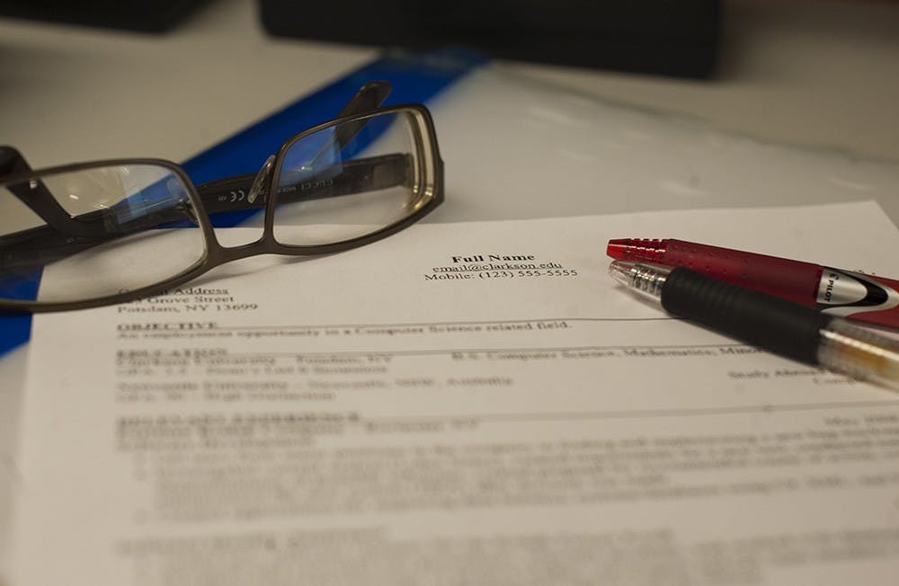 UCS offers workshops to help students with their resumes in preparation for job and internship searches. 