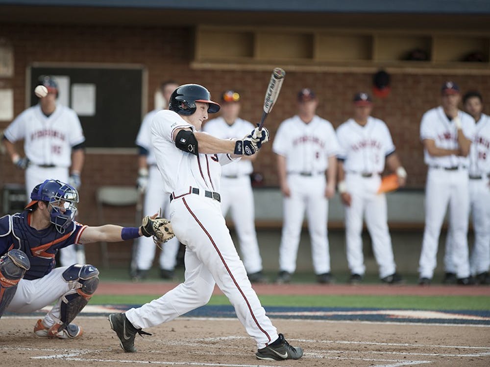 Junior right fielder Joe McCarthy smacked three hits and scored two runs in Friday's series opener. Virginia won the game 5-4.