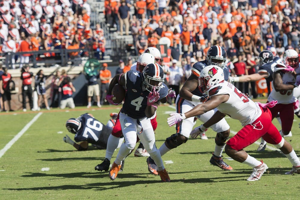 Senior running back Taquan Mizzell and Virginia will need to establish a ground game Saturday against Wake Forest.