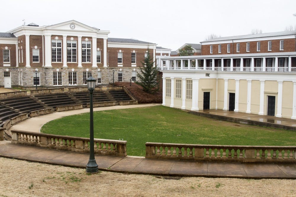 <p>The McIntire Amphitheater is among a number of "designated locations" at the University which unaffiliated groups would be restricted to holding events at.&nbsp;</p>