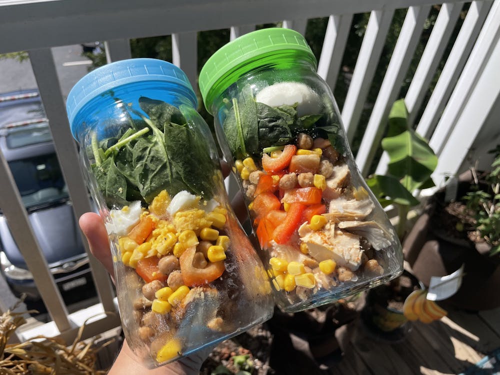 Food Prep Salad Jars