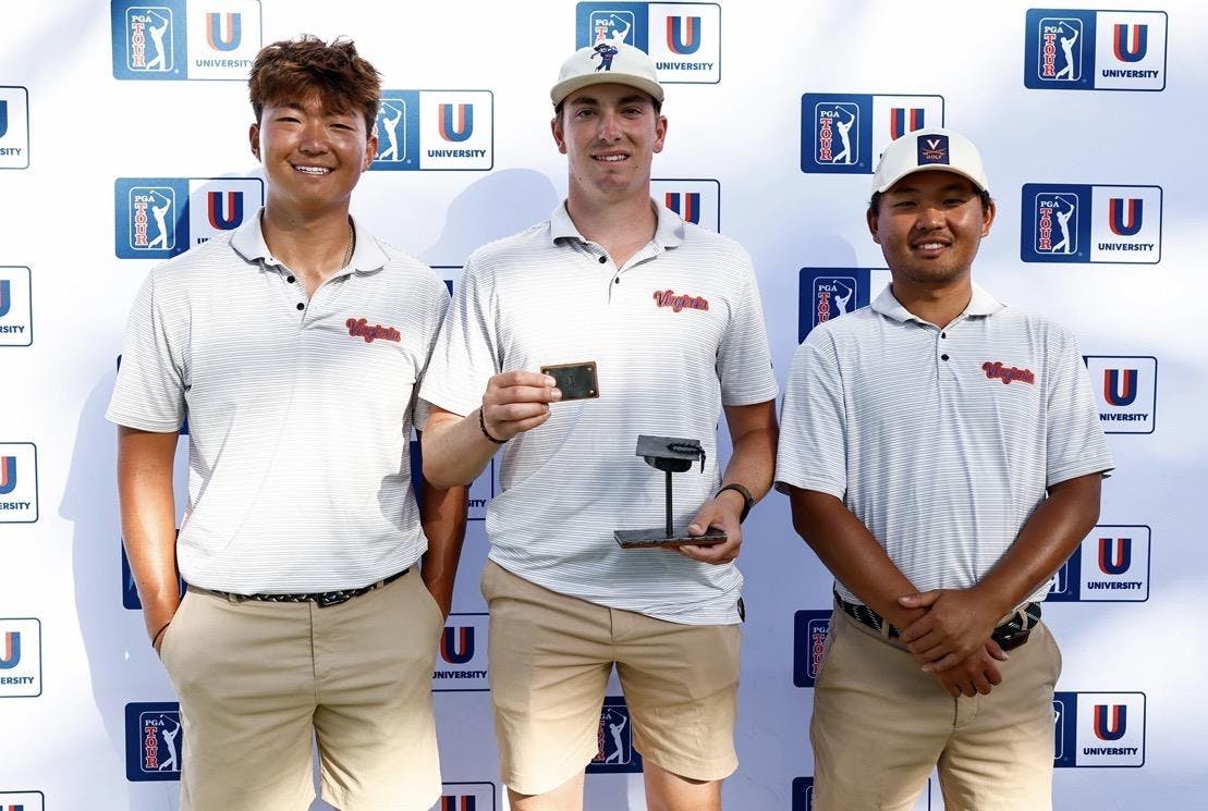 A historic three Cavaliers earned PGA TOUR cards in 2026.