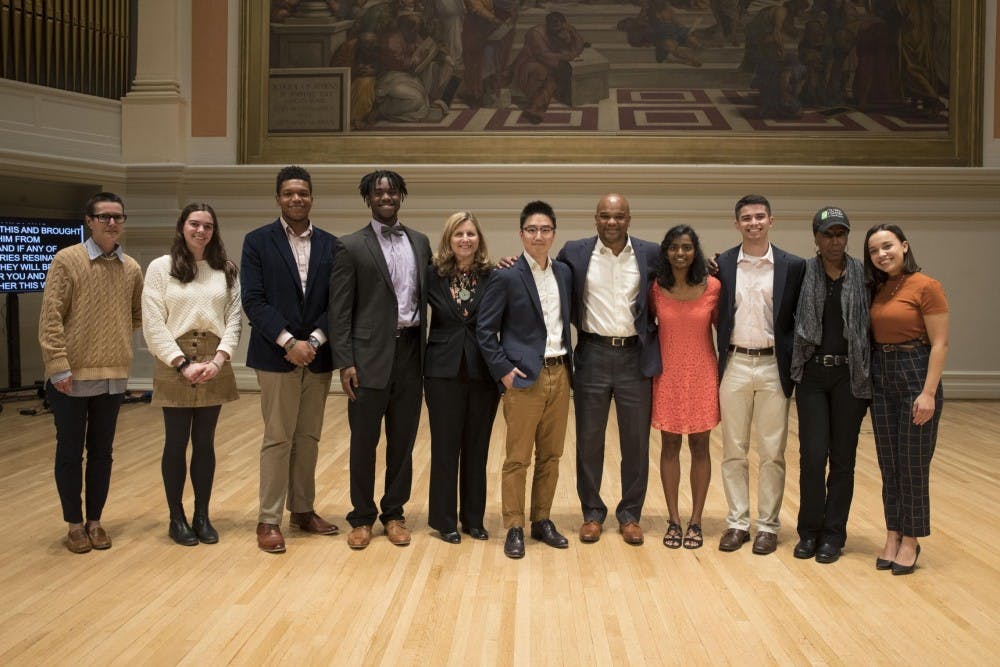 <p>The University's second Double Take event featured 10 storytellers from staff, faculty and the student body.</p>