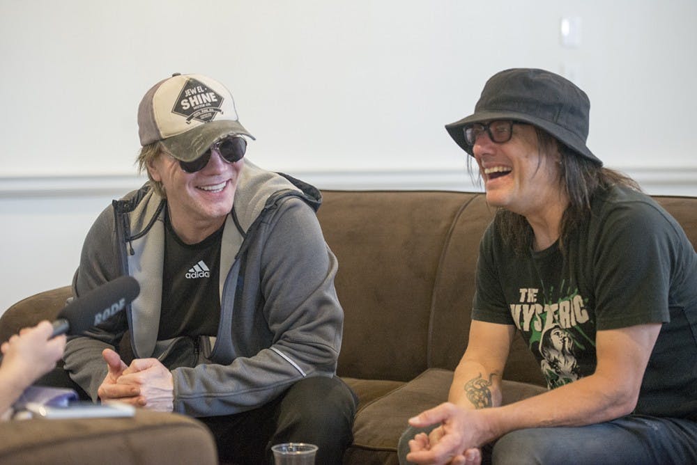 Goo Goo Dolls founders John Rzeznik and Robby Takac sat down Friday with Arts and Entertainment to discuss their music, their role in the Bicentennial, and the uncertain state of politics.