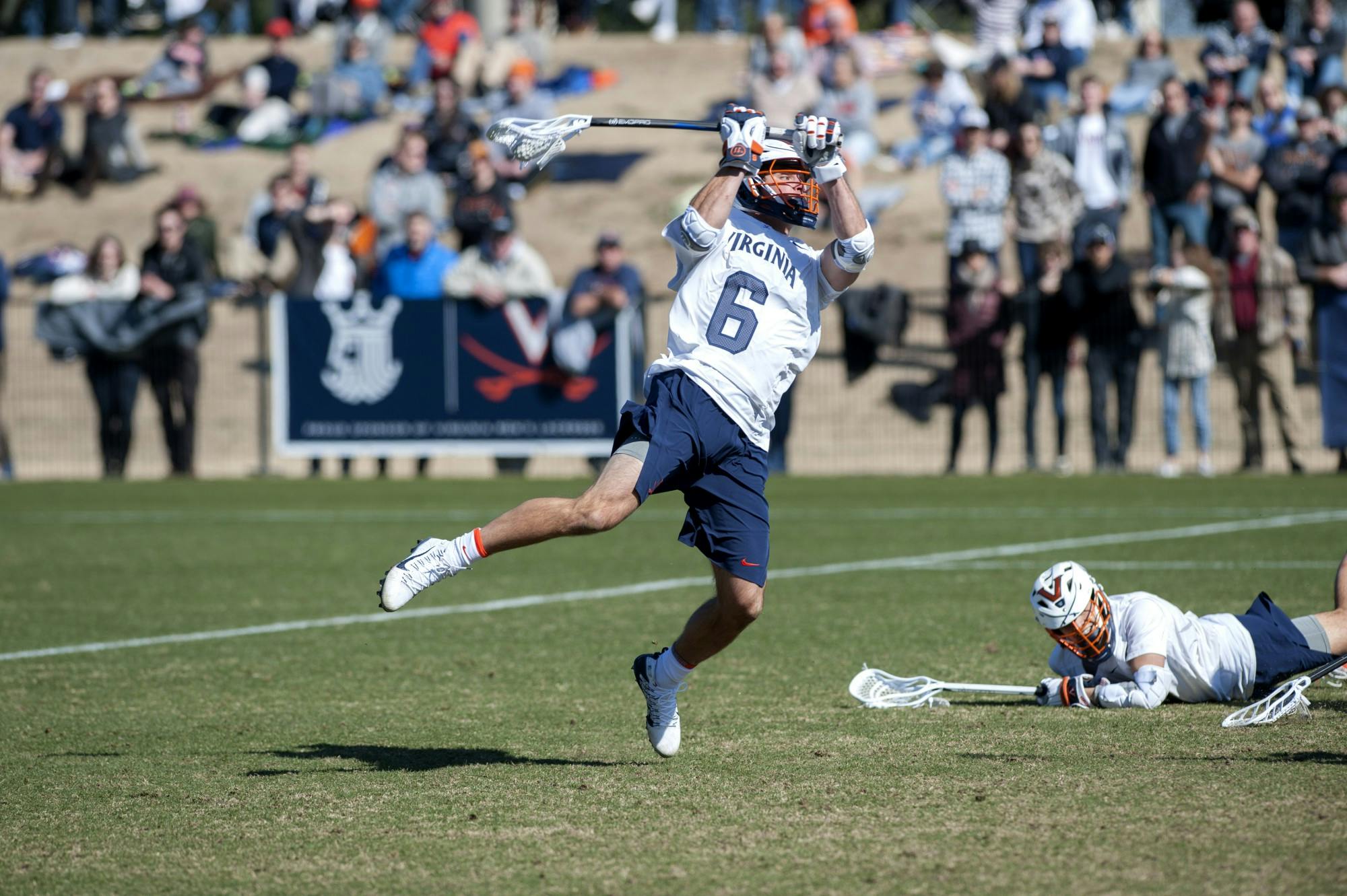 Men's lacrosse All-American senior midfielder Dox Aitken is one of the student-athletes uniquely affected by eligibility relief, as he recently committed to play football at Villanova in the fall.&nbsp;