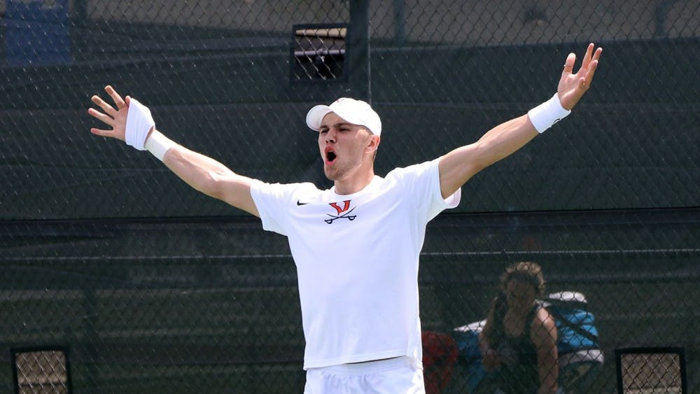 Junior Carl Soderlund's singles victory sealed No. 5 Virginia's defeat of No. 9 North Carolina in the ACC Tournament semifinals.