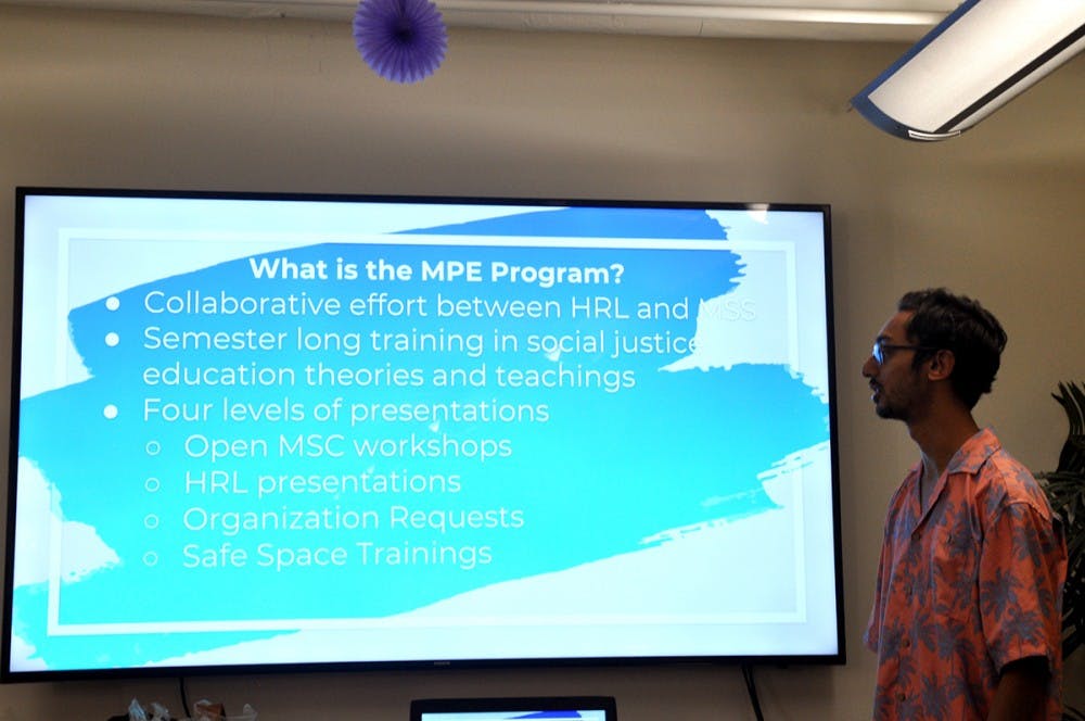 &nbsp;Fourth-year College student Nathan Pal and first-year College student Priya Batheja led the discussion.