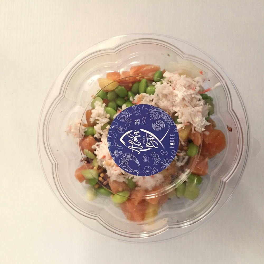 Pokee’s nourishing poke bowls come in three different sizes to satisfy your hunger.