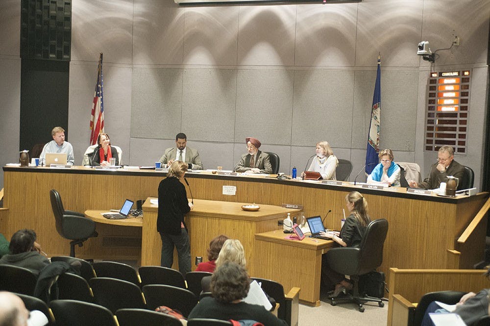 	Charlottesville City Council meeting, 2012.